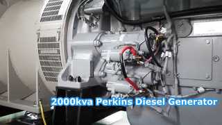 2000kva Perkins ディーゼル発電機電源ソリューション