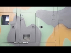 モバイルのディーゼル発電機セット Met Aanhangwagen スーパースティール・カミンズ モーターディーゼル 電気自動車