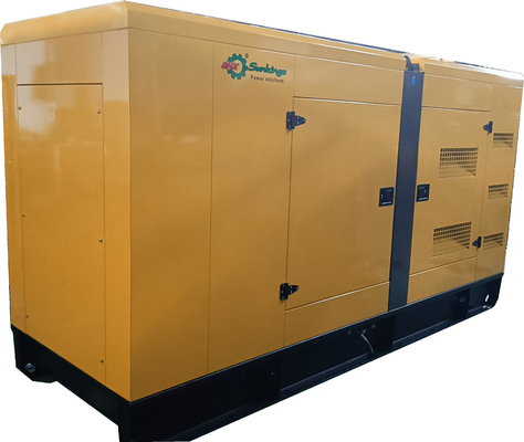 購入 病院のデジタル制御のパネルが付いている自動開始300KVA Cumminsのディーゼル発電機セット online manufacture