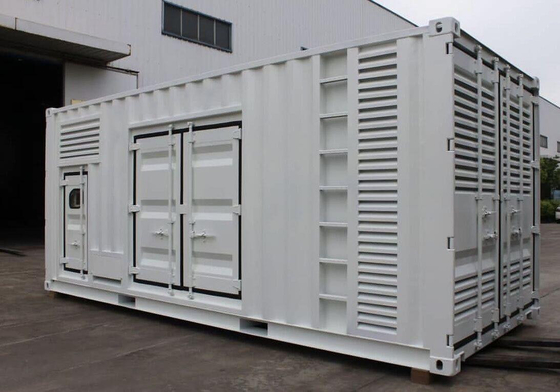 購入 1800kVA 1440KW コンテナタイプ ダイナモ 電動 強力 ディーゼル 発電機 効率的で耐久性のある電源 online manufacture