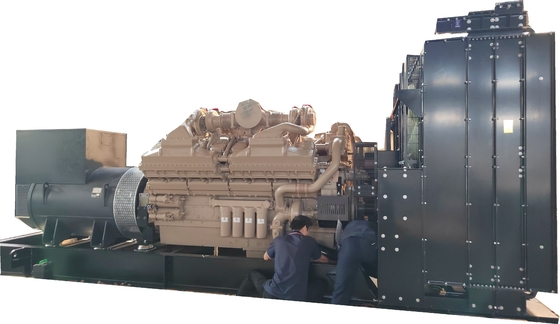 購入 2500kva Cumminsのディーゼル発電機セットの容器の無声タイプ イギリス エンジン online manufacture