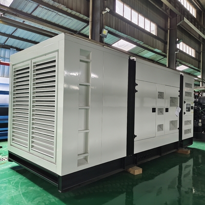 購入 750kVA 防音 待機式ディーゼル発電機 600kW カミンズ ジェネセット online manufacture