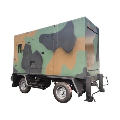 購入 トレーラー付きSHXモバイルディーゼル発電機セット 超静音カミンズエンジンディーゼル発電機 電気供給用 online manufacture