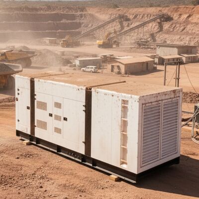 購入 アフリカの鉱山プロジェクトのためのATSとカンミンズディーゼル発電機のための重量1000kva online manufacture