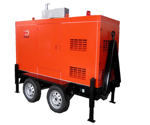 購入 1500rpm 1800rpmのトレーラーのディーゼル発電機の三相Cumminsの発電所 online manufacture