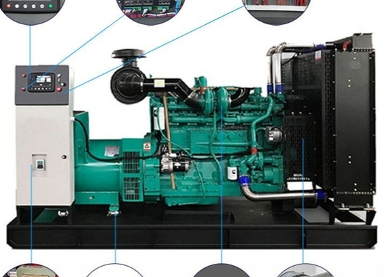購入 6LTAA9.5-G3 Cumminsのディーゼル発電機セットの学校3段階の開いた無声タイプGenset online manufacture