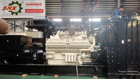 2MWディーゼル高圧発電機4.16kv Cummins Genset