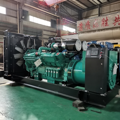 水によって冷却される1000kw Cumminsのディーゼル発電機セット1のメガワットGenset 1Mw