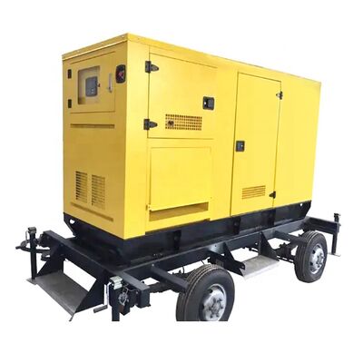 SHX 50KVA 静かなディーゼル発電機 トレーラー付き 高性能メーカー 発電所 家庭用バックアップ電気