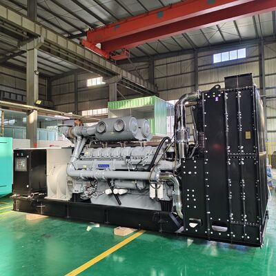 パーキンズ オープンタイプ ディーゼル発電機 カスタム 600kw 750kva 3相 ディーゼル発電機 プラント用 工場価格