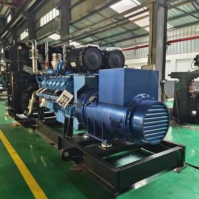 300kw 1mw Weichai 天然ガス発電機 500kw 1000kw 天然ガス発電機セット 3 相産業用発電機